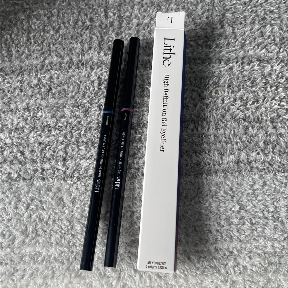 Lithe Beauty - High Definition Gel Eyeliner Set in Galaxy and Blueprint